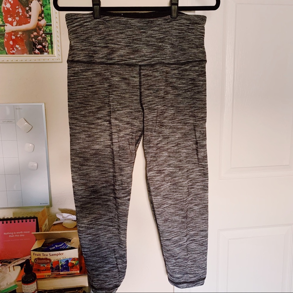 High Waisted Crop Leggings